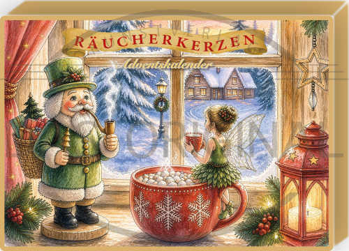 Winterzauber · Räucherkerzen Adventskalender