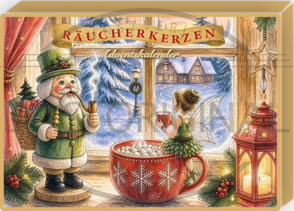 Winterzauber · Räucherkerzen Adventskalender